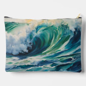 Ocean Wave Crescendo met Sunshine Beach Art Etui (Achterkant)