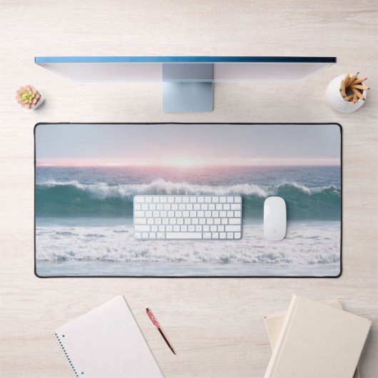 Ocean Wave en Sunset Art Desk Mat (Kantoor 1)