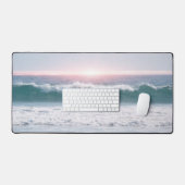 Ocean Wave en Sunset Art Desk Mat (Keyboard & Muis)