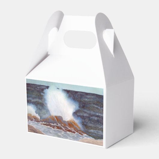 Ocean Wave Favor Box Bedankdoosjes (Voorkant Zijde)