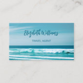 Ocean Wave Foto Visitekaartje (Voorkant)