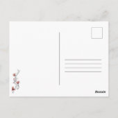 Ocean Wave Inspirational Calming Message Briefkaart (Achterkant)