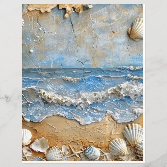 Ocean Wave Junk Journal (Voorkant)