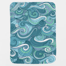 Ocean Wave Line Tekening