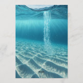 Ocean Wave Luxury Invitation (Dos)