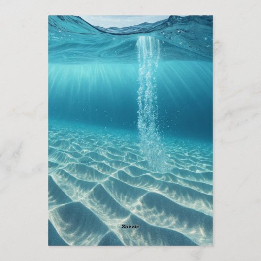 Ocean Wave Luxury Invitation (Dos)