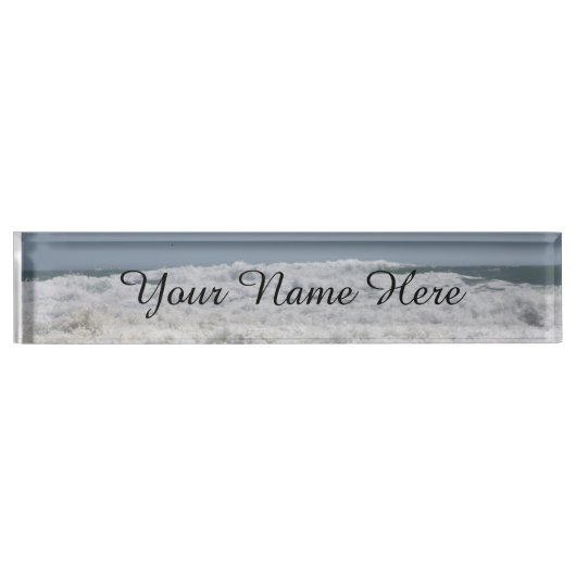 Ocean Wave Name Bord Naambordje (Voorkant)