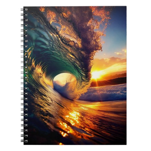 Ocean Wave Notitieboek (Voorkant)