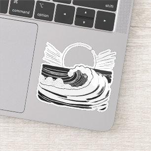 Ocean Wave Sticker