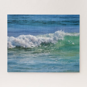 Ocean Wave Tropische Kleuren Natuur Puzzel