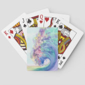 Ocean Wave Waterverf Pokerkaarten (Achterkant)
