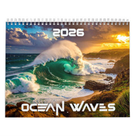 OCEAN WAVES - 2026 -  KALENDER