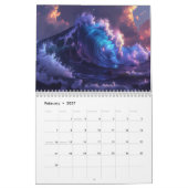 OCEAN WAVES - 2026 -  KALENDER (Feb 2027)