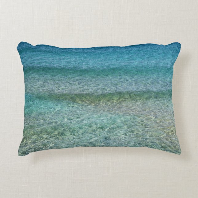 Ocean Waves Accent Pillow Kussen (Voorkant)