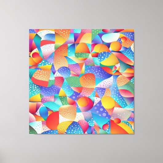 Ocean Waves Canvas Afdruk (Voorkant)