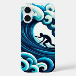 Ocean Waves iPhone 16 Hoesje