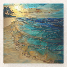 Ocean Waves Coastal Art Decor