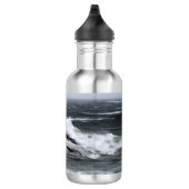 Ocean Waves Crashing Waterfles (Rechts)