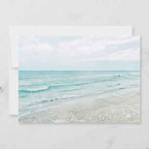 Ocean Waves die Aqua Light Blue Waterverf schilder