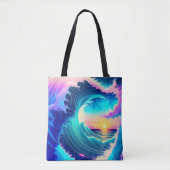 Ocean Waves Draagtas (Voorkant)