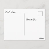 Ocean Waves en Canyon Tekening Vreedzame Dag Kaart (Achterkant)