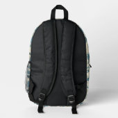 Ocean Waves en Turtles Design Bedrukte Rugzak (Achterkant)