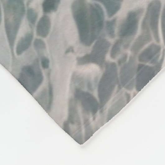 Ocean Waves Fleece Deken (Hoek)