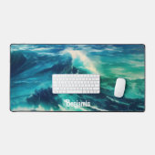 Ocean Waves - Gepersonaliseerd Bureaumat (Keyboard & Muis)