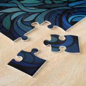 Ocean Waves Glas in lood Puzzel (Zijkant)