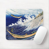 Ocean Waves Hokusai Japanse Fine Art Muismat (Met muis)