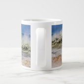 Ocean Waves in motion Extra Grote Beker (Achterkant)