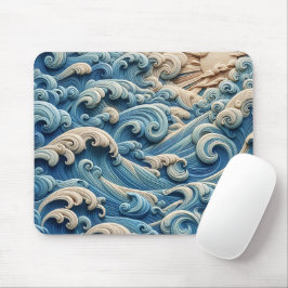 Ocean Waves Mousepad Muismat