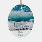 Ocean Waves Ornament Dated (Rechts)