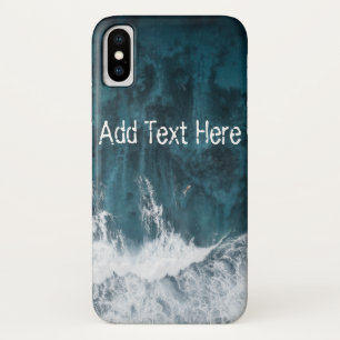 Ocean Waves overspoelen iPhone X Hoesje
