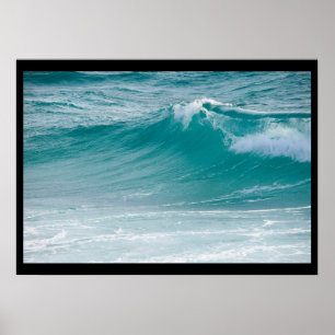 ocean waves poster