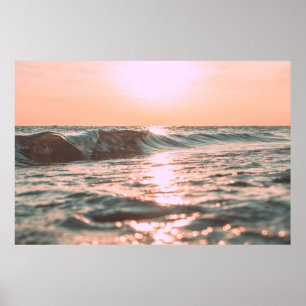OCEAN WAVES POSTER