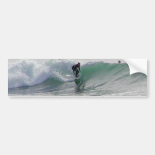 Ocean Waves Surfende Surfers Bumpersticker