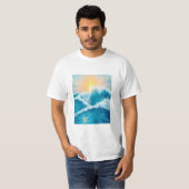 Ocean Waves T-Shirt (Devant entier)