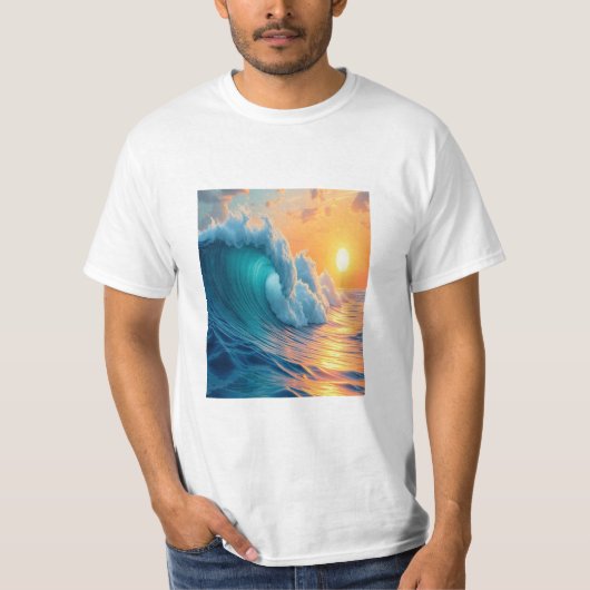 Ocean Waves T-Shirt (Devant)