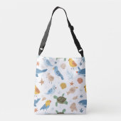 Ocean Waves Tote Bag Gift (Dos)