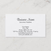 Ocean Waves - Uehara Konen Visitekaartje (Achterkant)