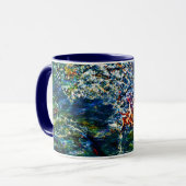 Ocean Waves uit Narragansett -v1 Mok (Voorkant links)