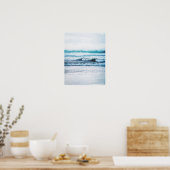 Ocean Waves versie 2 Fotografie Poster Print (Keuken)