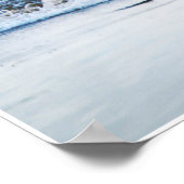 Ocean Waves Versie 3 Fotografie poster print (Hoek)