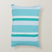 Ocean Whale Watching en Blue Stripes Accent Kussen (Achterkant (Verticaal))