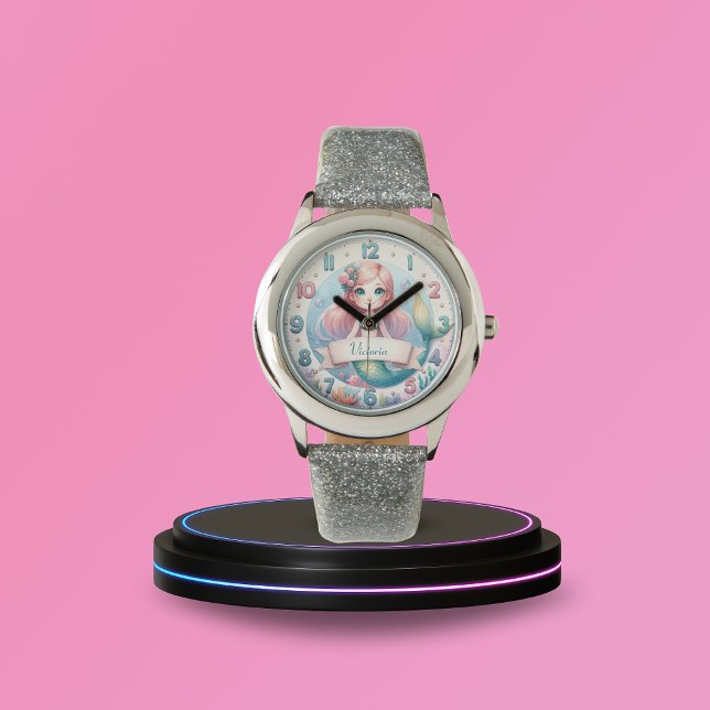 Ocean Whimsy Mermaid Watch Horloge (Creator heeft geüpload)