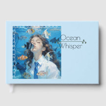 Ocean Whisper Onderwater Meisje Dagboek Gastenboek