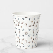 Ocean Whispers! Papieren Bekers (Rechts)