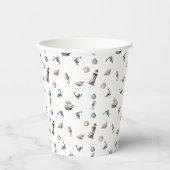 Ocean Whispers! Papieren Bekers (Voorkant)