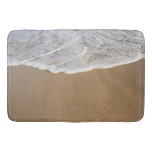Ocean Whitewash op Beach Bathroom Mat
